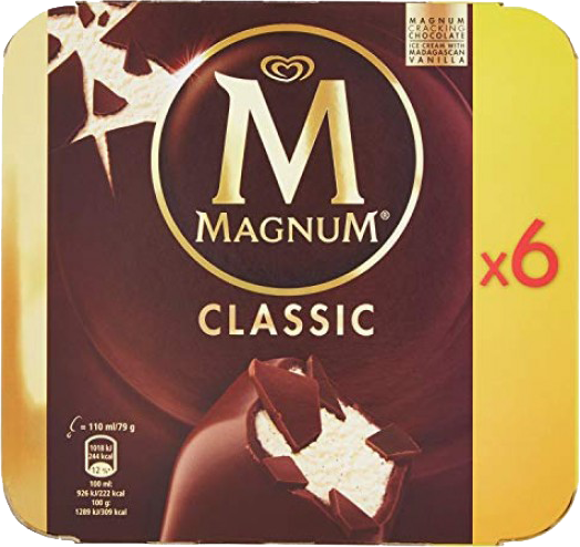 ALGIDA MAGNUM CLASSICO X 6