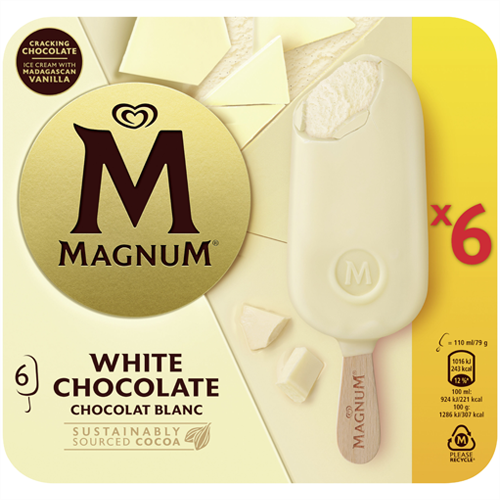 ALGIDA MAGNUM BIANCO X 6
