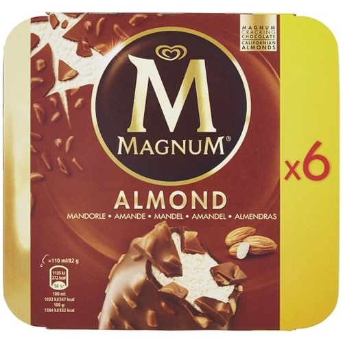 ALGIDA MAGNUM MANDORLE X 6