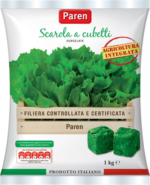 SCAROLA CUBETTI PAREN KG.1