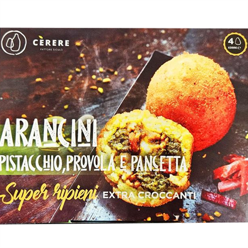 ARANCINI SICILIANI PISTACCHIO / PROVOLA / PANCETTA