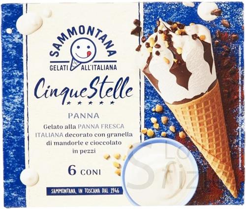 SAMMONTANA CINQUE STELLE FIORDILATTE-BISCOTTO X6