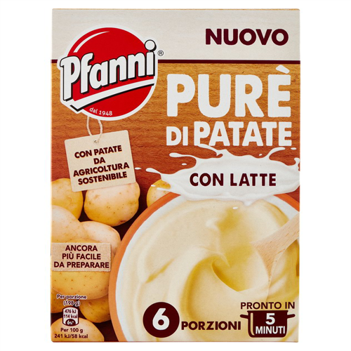 PURE' DI PATATE CON LATTE PFANNI ML.190