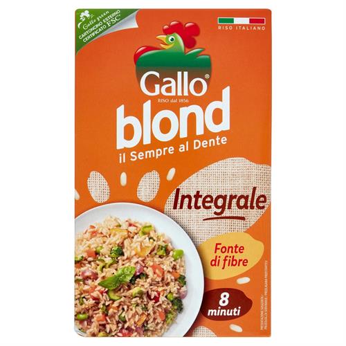 RISO GALLO BLOND INTEGRALE GR.500