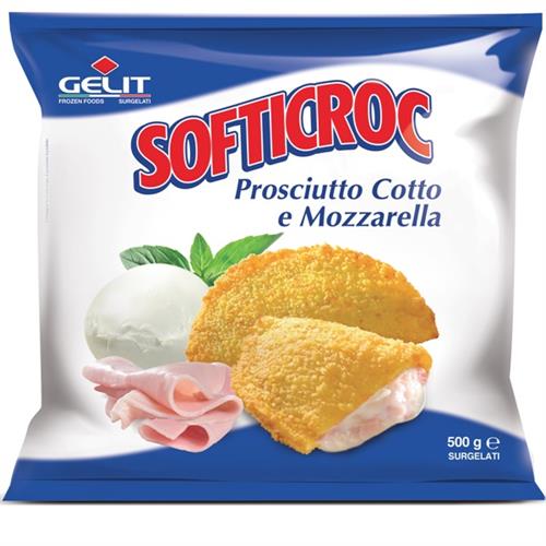 SOFTICROC PROSCIUTTO E MOZZARELLA GELIT GR.500