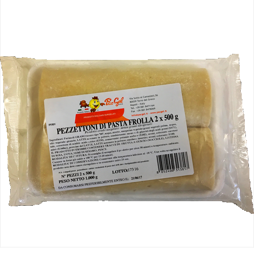 PACGEL PASTA FROLLA GR.500X2