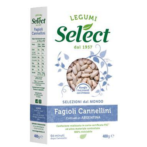 FAGIOLI CANNELLINI SEELECT GR.400