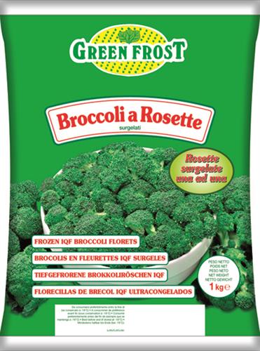 BROCCOLI ROSETTE GREEN FROST KG1