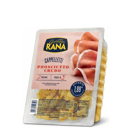 CAPPELLETTI PROSCIUTTO CRUDO RANA GR 250