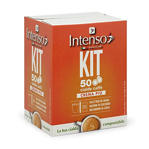 INTENSO KIT ESPRESSO CREMA PIU' 50 CIALDE