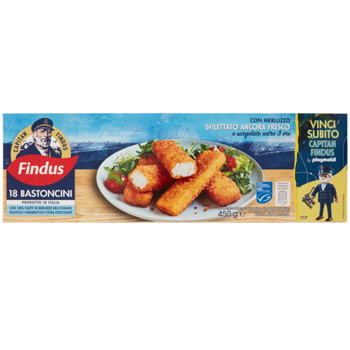 18 BASTONCINI FINDUS GR.450