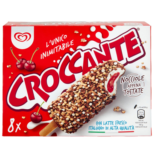 ALGIDA CROCCANTE AMARENA  X  8